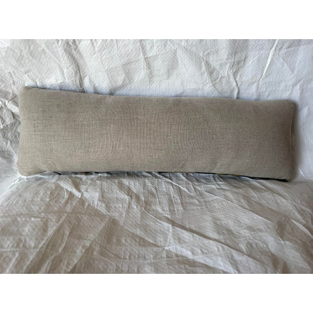 17th Century 17th Century Flemish Verdure Tapestry Pillow For Sale - Image 5 of 5