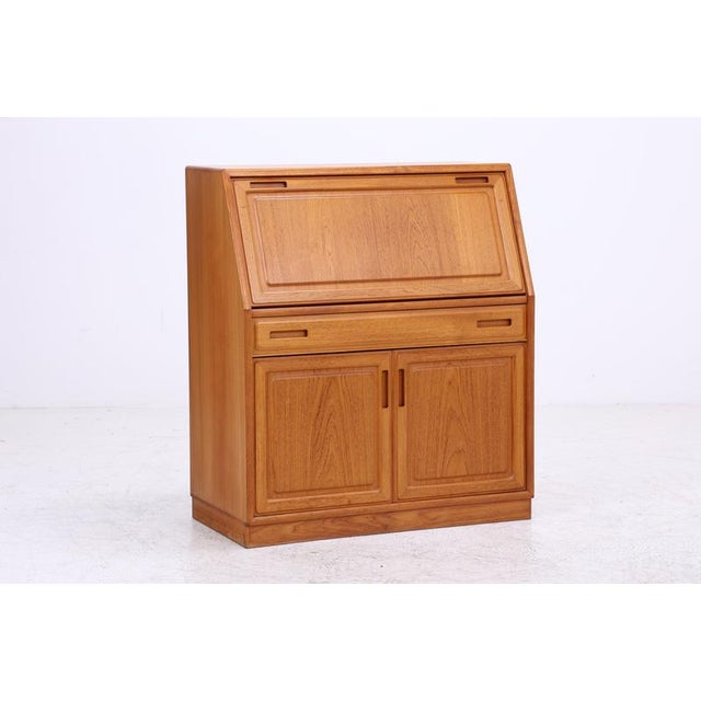Danish Teak Secretary from Dyrlund For Sale - Image 3 of 17