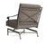Not Yet Made - Made To Order Brown Jordan Venetian Motion Lounge Chair, Mica frame with Fusion Taupe fabric For Sale - Image 5 of 11