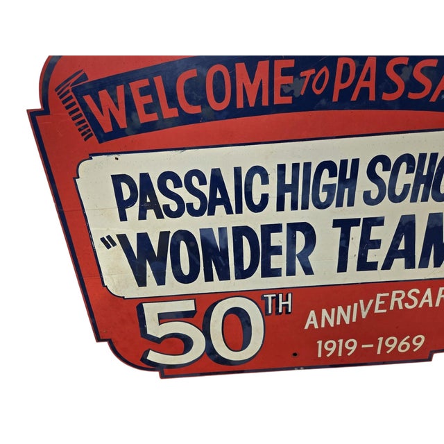 Rare 1969 Passaic High School Basketball Sign Wonder Team 50th Anniversary Nj For Sale In Philadelphia - Image 6 of 17