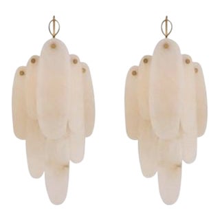 New Visual Comfort Chapman & Myers Casual Cora Medium Waterfall Sconces For Sale