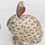 Vintage Cloisonné Enamel Rabbit Figure – White Ground With Gilt Fur Motif, Silver-Blue Technique For Sale In Los Angeles - Image 6 of 10