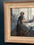 Mid-Century Modern Eric Lo, Figures in Traditional Attire, 1950s, Oil on Canvas, Framed For Sale - Image 3 of 15