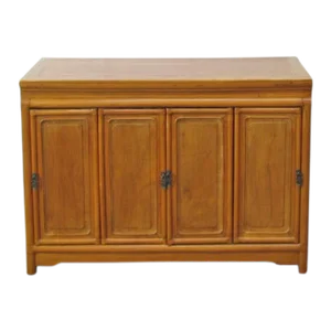 Antique Chinese Cabinet With 4 Doors