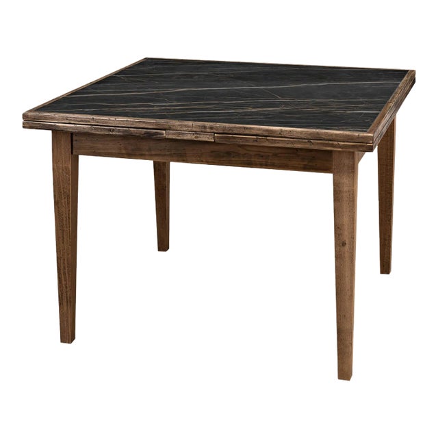 Italian Draw Leaf Extension Table For Sale