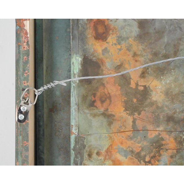 Early 20th Century Copper Rosette Architectural Element For Sale - Image 12 of 14