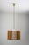 This adjustable pendant was designed by Hans-Agne Jakobsson and is made of brass, glass, wood, and plastic. It features...