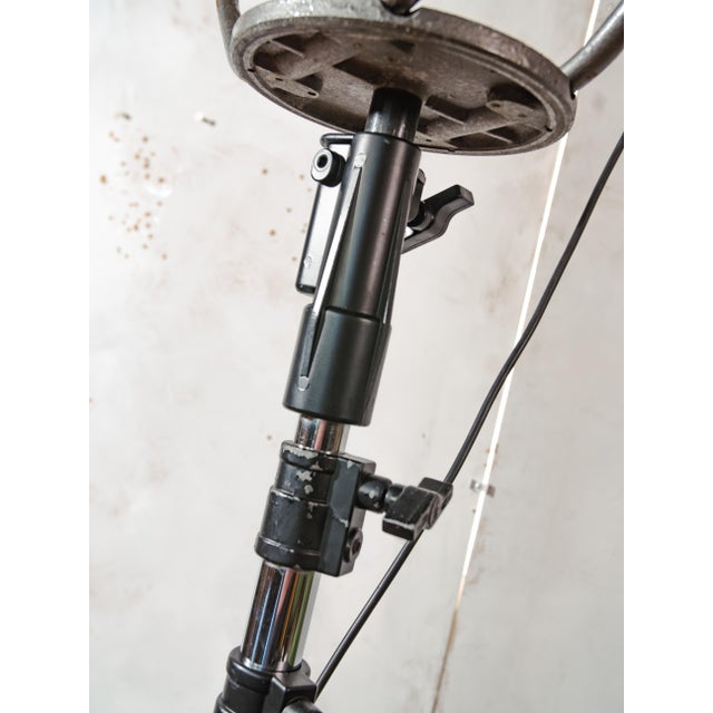 Fresnel Film Spotlight on Rolling Tripod, Munich, 1950s For Sale - Image 14 of 17