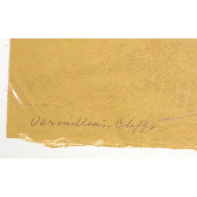 James Conaway "Vermillion Cliffs" Diptych 2 Signed Art Lithographs Submit Offer For Sale - Image 4 of 5