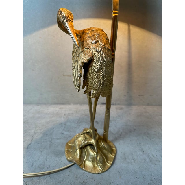 Vintage Héron Table Lamp from Valenti Luce For Sale - Image 6 of 13