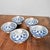 Vintage Japanese Porcelain Lidded Bowls, 1970s, Set of 5 For Sale - Image 11 of 14