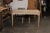 Beige American Dining Room Table with Fluted Legs For Sale - Image 8 of 12