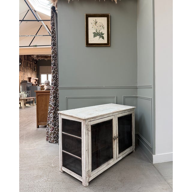 Wood Mid-Century Patinated Pantry, 1950s For Sale - Image 7 of 16