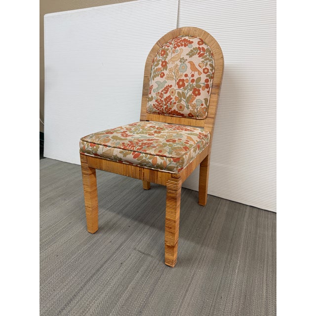 Contemporary Bielechy Brothers Cane Dining Side Chair, Vintage For Sale - Image 3 of 12