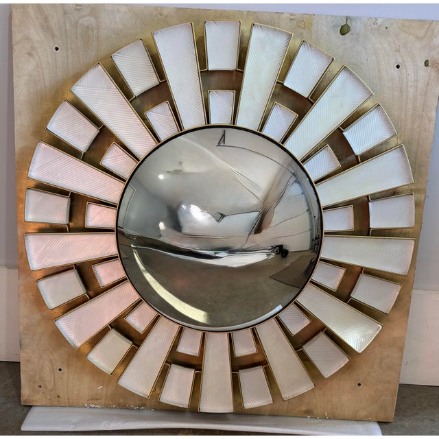 Retails for $16,369. The Verona Mirror (No. BAA3912) by Thomas Pheasant for Baker Furniture is a masterful blend of...