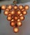 Not Yet Made - Made To Order 21st Century Italian Grappolo Polished Brass Frosted Amethyst Murano Glass Chandelier by Fabio LTD For Sale - Image 5 of 8