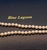16 in. Cultured Pearl Necklace by Blue Lagoon - Mikimoto - In box. Hallmarked, Clasp 14K Gold. Some coloring at the end of...