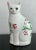Whimsical Late 20th-Century Highly Glazed Earthenware Kitty by n.s. Gustin For Sale - Image 13 of 13