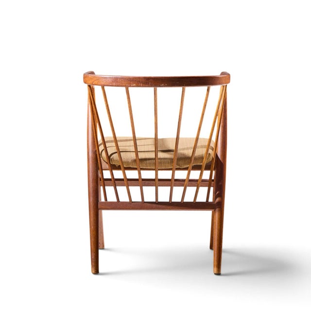 Brown Helge Sibast No. 8 Mid Century Swedish Teak Chairs - Set of 6 For Sale - Image 8 of 10