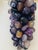 Contemporary Pair of Vintage Brazilian Amethyst Grape Vine Clusters For Sale - Image 3 of 8