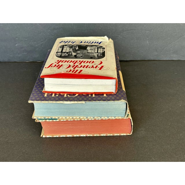 Blue Vintage Julia Child Cookbook Collection First Editions For Sale - Image 8 of 11