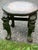 Wood Antique 19th Century Chinese Carved Hongmu Rosewood Marble Top Table Cut Down For Sale - Image 7 of 7