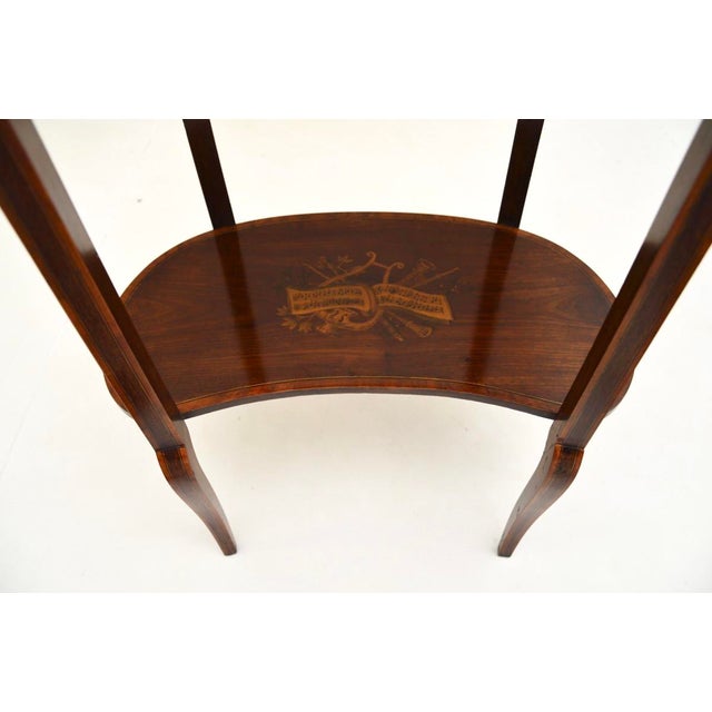 Edwardian Kidney Side Table, 1900s For Sale - Image 12 of 13