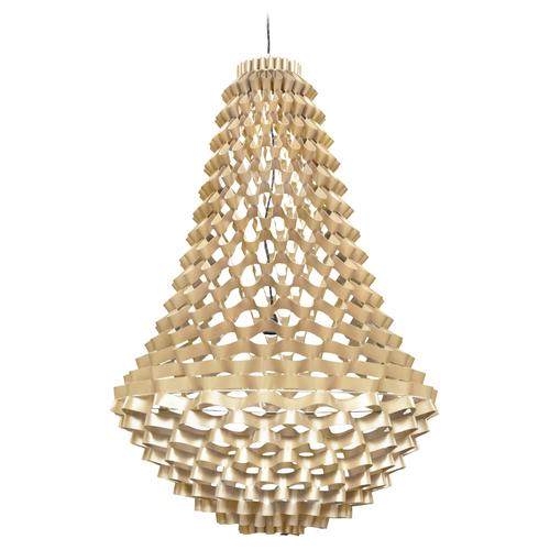 Crown Medium Champagne Pendant Lamp by JSPR For Sale - Image 18 of 18
