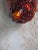 Antique Red Glass German Cluster of Grapes Kugel Christmas Ornament For Sale - Image 4 of 7