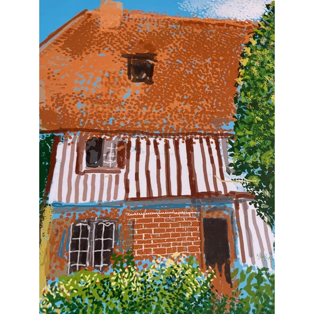 David Hockney, A Year in Normandie (Detail), 2020-2021, Print For Sale - Image 3 of 9