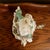 White Antique Meissen Porcelain Figurine, Standing Woman With Basket & Dog For Sale - Image 8 of 15