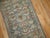 Early 20th Century Zabihi Collection Rare Narrow Long Sea Foam Persian Runner For Sale - Image 5 of 7