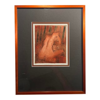 1998 Deslie Guthrie 'Bird’s Eye View"' Etching 1998 California Artist a/P For Sale