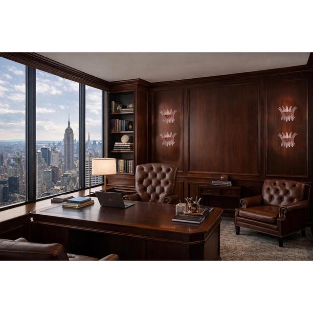 1990s Italian Murano Glass Wall Sconces, 1990s, Set of 2 For Sale - Image 5 of 18