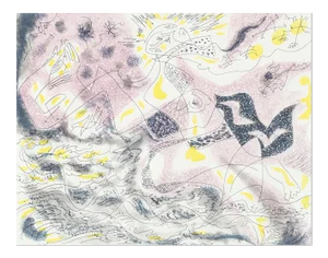 Andre Masson Etching and Aquatint Signed, Numbered