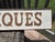 Antiques - 33.5" 20th Century Trade Sign in Cooper and White For Sale - Image 4 of 5