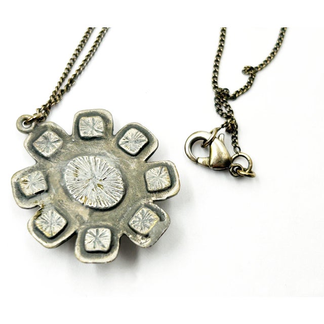 Contemporary Chanel Silver Crystal Ball CC Dangle Piercing Earrings For Sale - Image 3 of 4