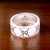1990s Gucci Estate Engraved Ring Size 8 Sterling Silver 8.5 mm Height For Sale - Image 10 of 10