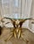 Wheat Sheaf Gold Gilded Side Table For Sale In Miami - Image 6 of 6