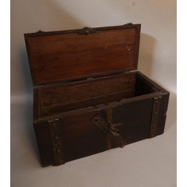 Antique Box with Mechanism, 1600s For Sale - Image 10 of 12