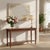 Dimensions: 38" W X 1" D X 57" H Features: • Intricately carved mirror • 100% solid wood construction • Hand carved by...