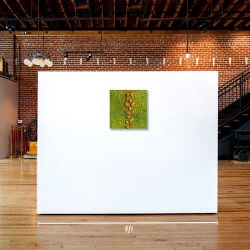 Contemporary Kathleen Kane-Murrell, Mixed Media Abstract Composition, "Sidewalk Colors" 2025 For Sale - Image 3 of 4