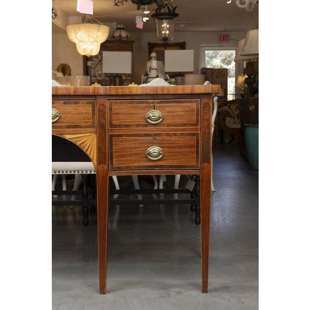 George III Style Mahogany Sideboard, Hand-Crafted, England, Circa 1800 For Sale - Image 4 of 12