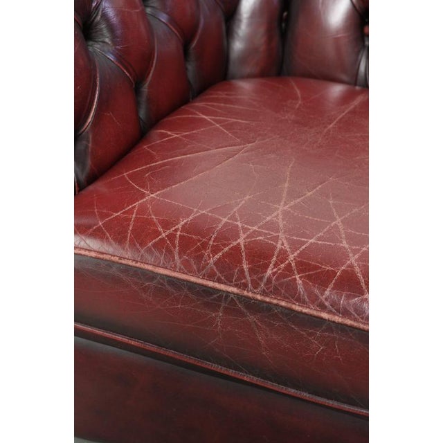 English Chesterfield Club Armchair For Sale - Image 12 of 14