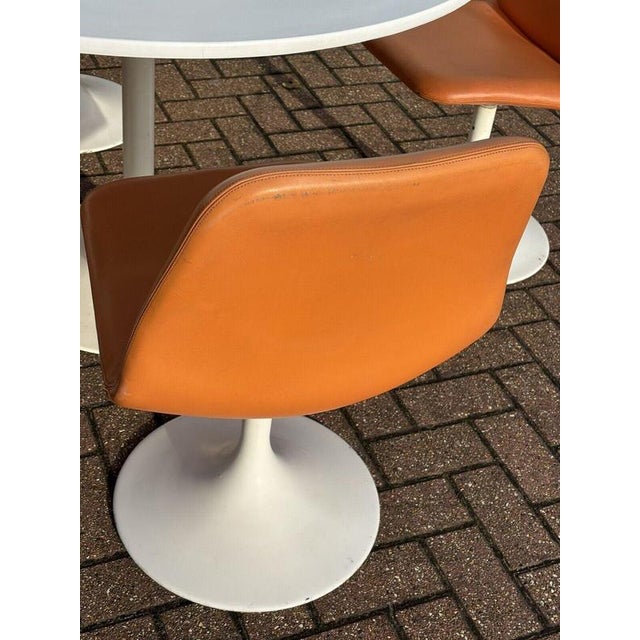 Mid-Century Dining Table and Chairs from Broderna Johanson, 1970s, Set of 5 For Sale - Image 10 of 17