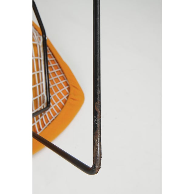 Diamond Chair in Yellow Upholstery by Harry Bertoia for Knoll International, 1950s For Sale - Image 16 of 18
