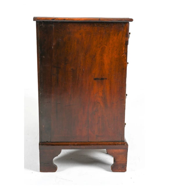 Georgian 18th Century Mahogany Kneehole Desk For Sale - Image 11 of 12
