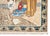 Figurative Vintage Persian Tabriz Pictorial Rug For Sale - Image 3 of 15