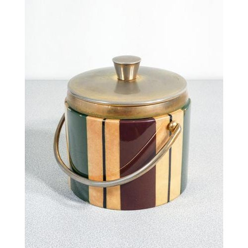 Thermal Carafe and Ice Bucket by Aldo Tura, 1940s, Set of 2 For Sale - Image 15 of 18