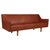 Tan Vintage Three-Seater Sofa by Illum Wikkelsø, 1960s For Sale - Image 8 of 8